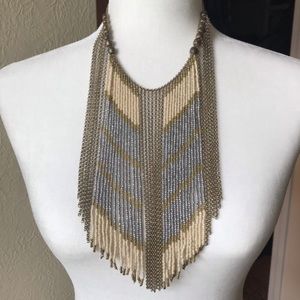 Lucky Brand Statement Bib Necklace